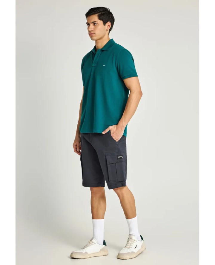 FUNKY BUDDHA Essential cotton polo...