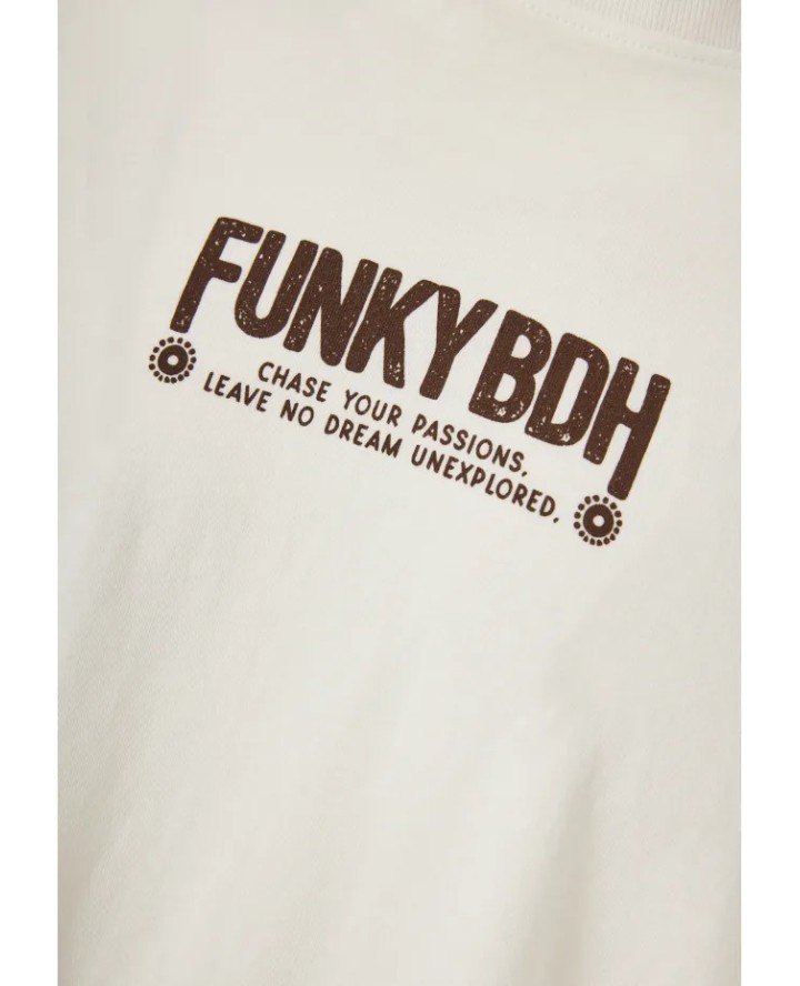 FUNKY BUDDHA T-shirt με τύπωμα στην...