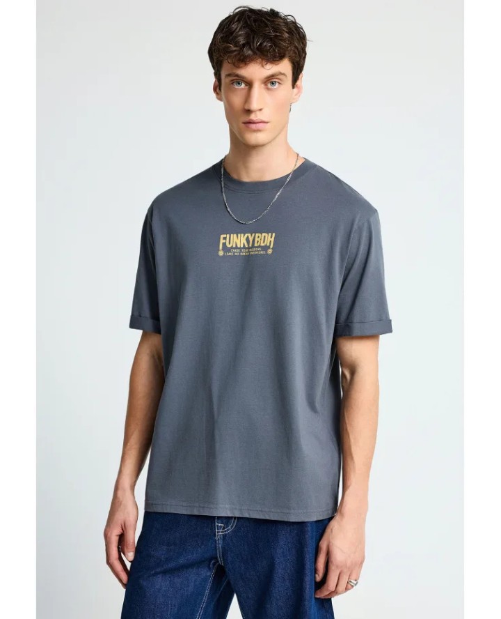 FUNKY BUDDHA T-shirt with text print...