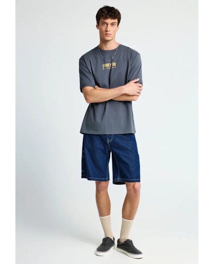 FUNKY BUDDHA T-shirt with text print...