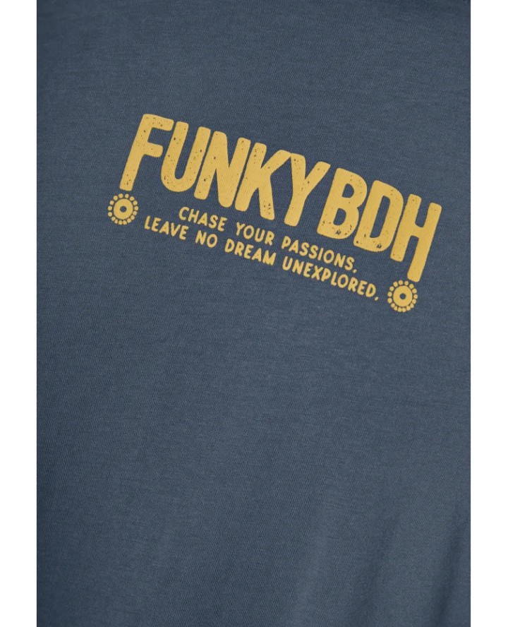 FUNKY BUDDHA T-shirt με τύπωμα στην...