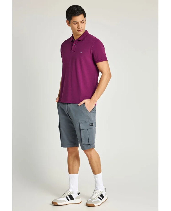 FUNKY BUDDHA Essential cotton polo...