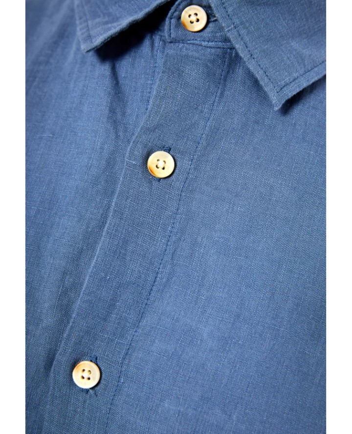 FUNKY BUDDHA Men's linen shirt - The...