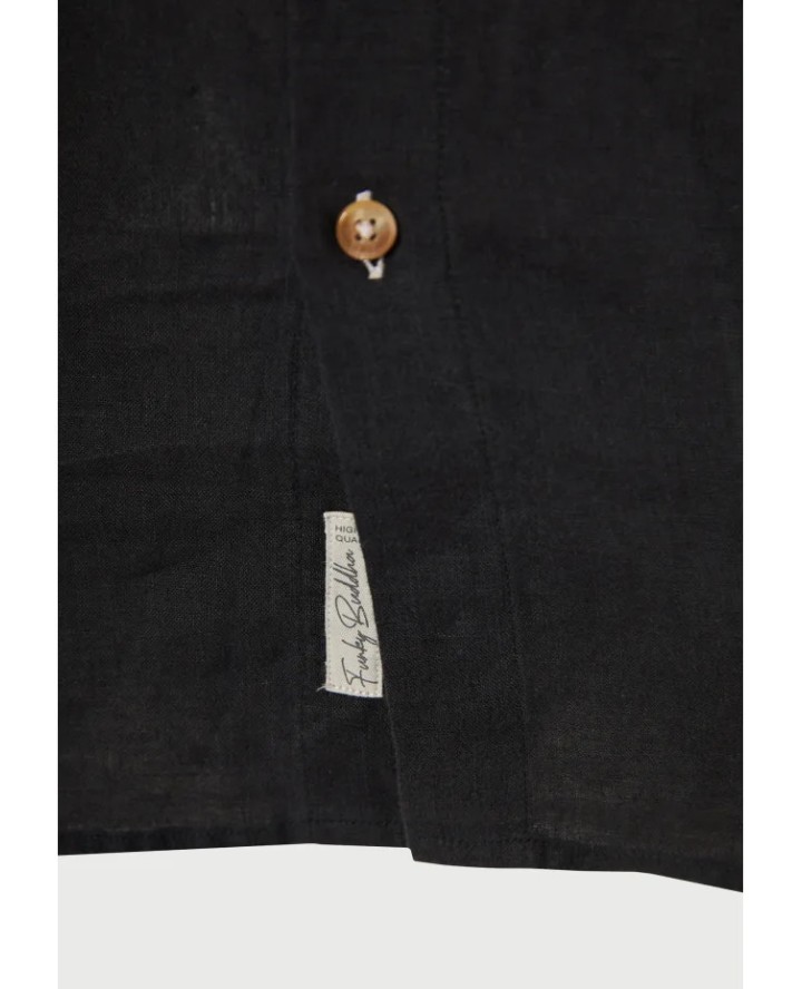FUNKY BUDDHA Men's linen shirt - The...