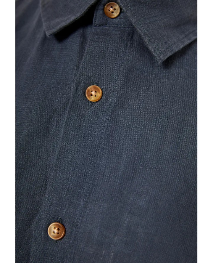 FUNKY BUDDHA Men's linen shirt - The...