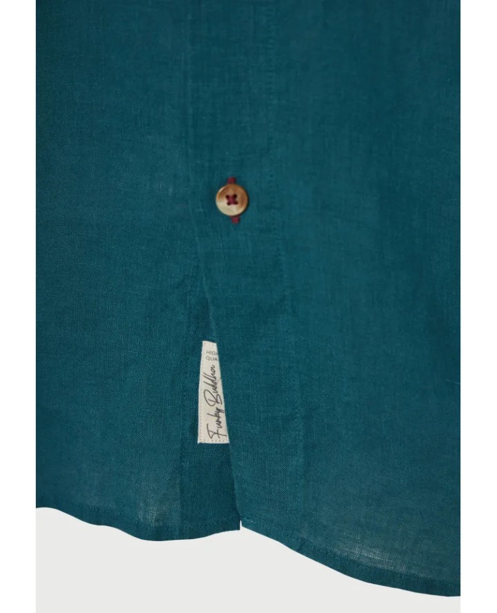 FUNKY BUDDHA Men's linen shirt - The...