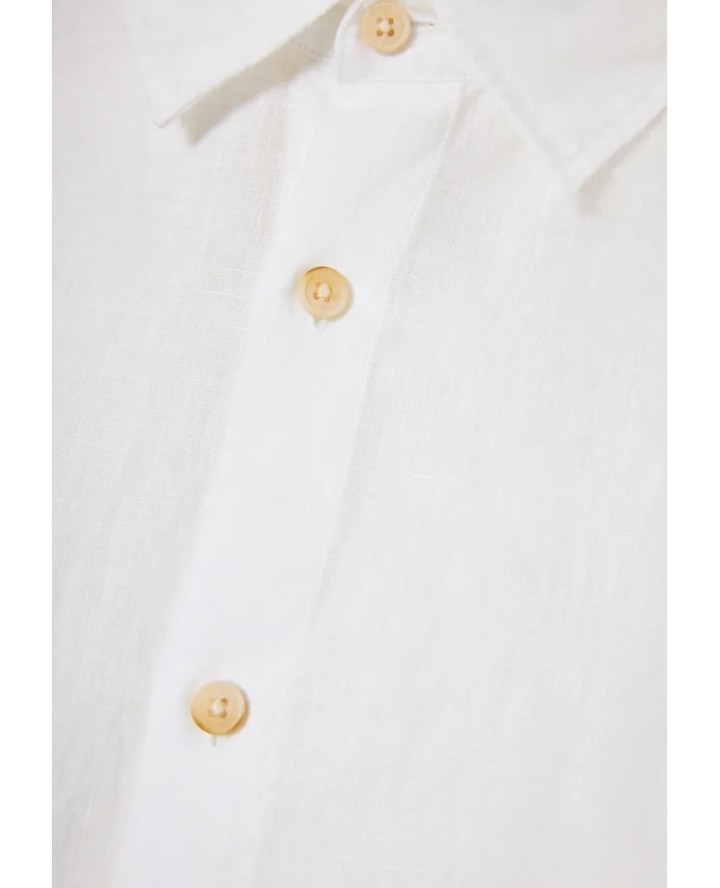 FUNKY BUDDHA Men's linen shirt - The...