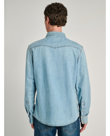 STAFF JEANS ΑΝΔΡΙΚΟ ΤΖΙΝ ΠΟΥΚΑΜΙΣΟ 5-616.029.B3.055