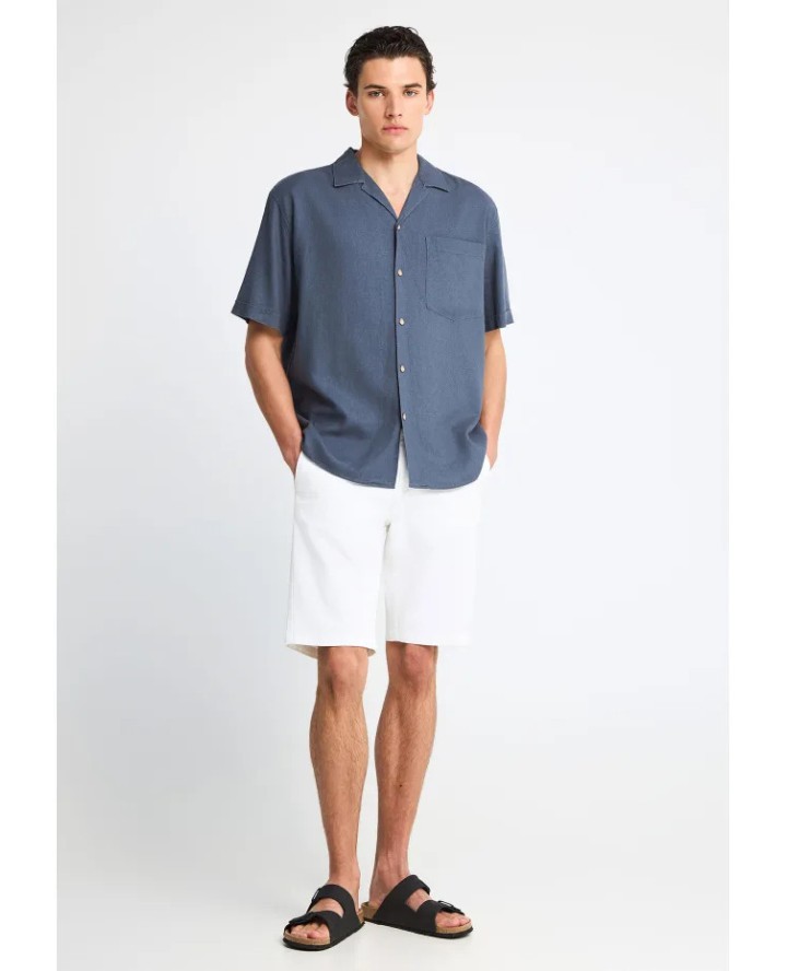 FUNKY BUDDHA Ανδρικό πουκάμισο με...