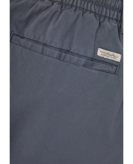 FUNKY BUDDHA Ανδρικό comfort chino παντελόνι FBM013-014-02 DUSTY BLUE