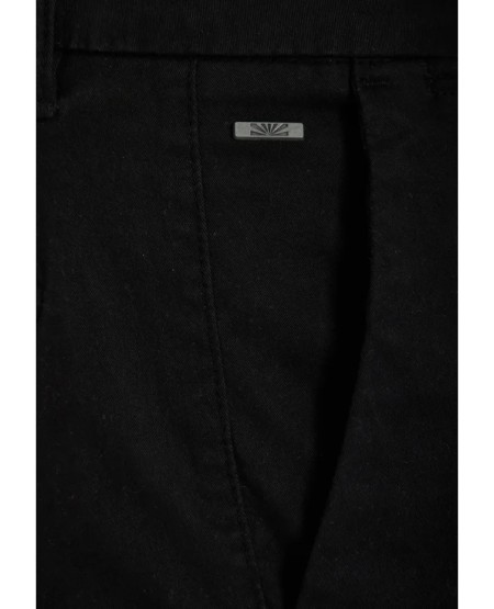 FUNKY BUDDHA Men's chino pants - The essentials FBM013-001-02 BLACK