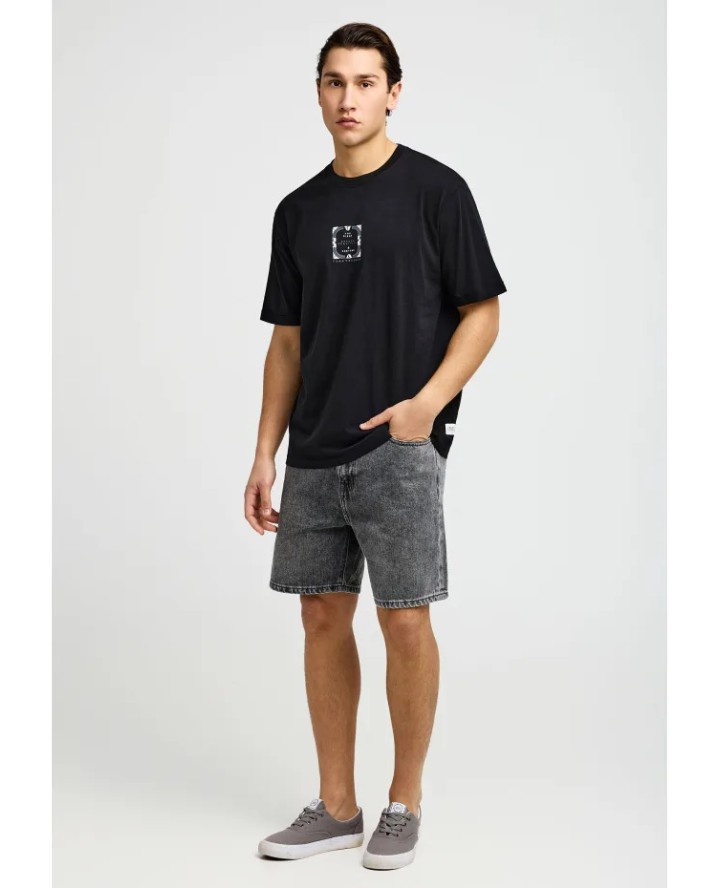 FUNKY BUDDHA Ανδρικό relaxed t-shirt...