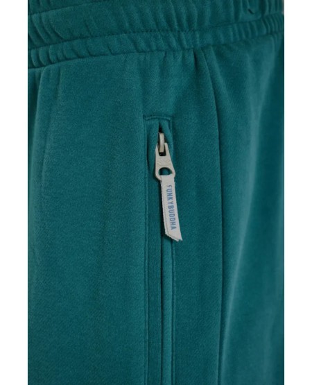 FUNKY BUDDHA Essential αθλητική βερμούδα με λογότυπο FBM013-050-03 MEDITERRANEA
