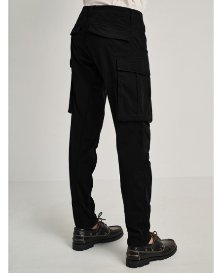 STAFF JEANS Lucas Ανδρικό Cargo Παντελόνι 5-839.081.9.055 BLACK