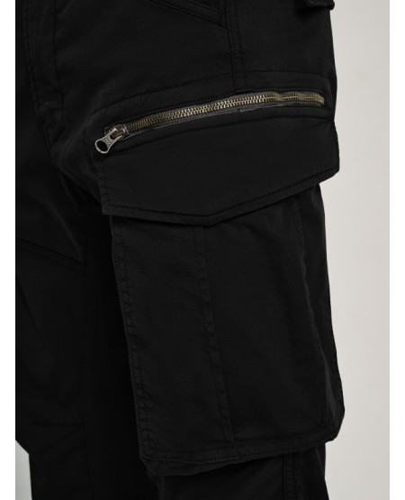 STAFF JEANS Lucas Ανδρικό Cargo Παντελόνι 5-839.081.9.055 BLACK