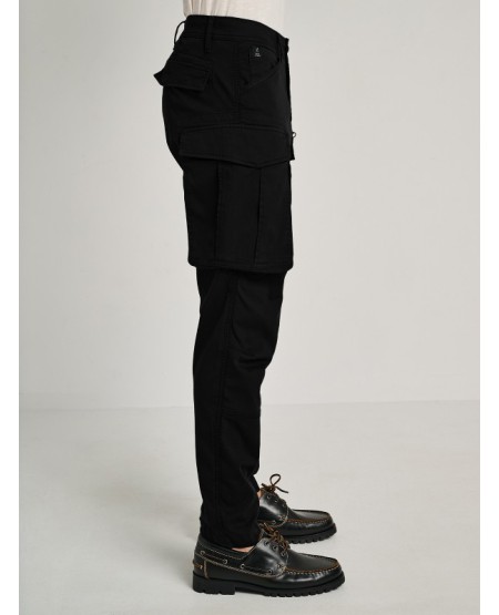 STAFF JEANS Lucas Ανδρικό Cargo Παντελόνι 5-839.081.9.055 BLACK