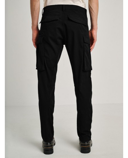 STAFF JEANS Lucas Ανδρικό Cargo Παντελόνι 5-839.081.9.055 BLACK