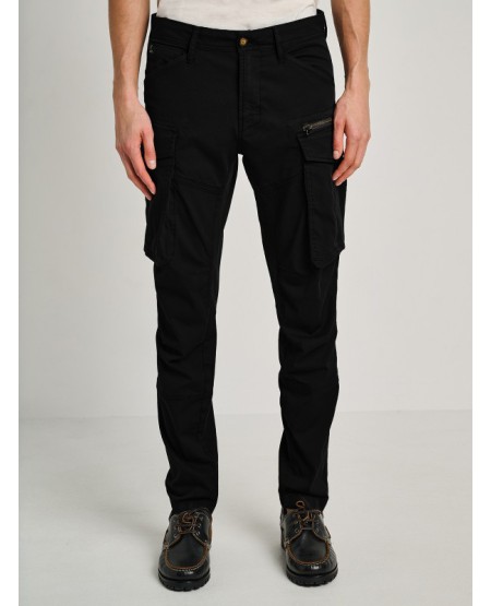 STAFF JEANS Lucas Ανδρικό Cargo Παντελόνι 5-839.081.9.055 BLACK