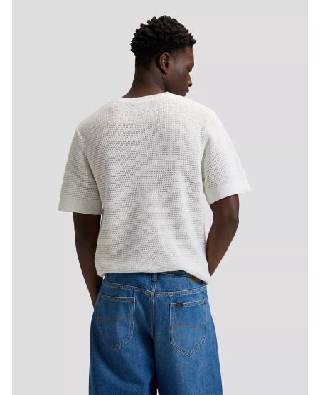 LEE® ΑΝΔΡΙΚΟ T-SHIRT Relaxed Crochet Crew-Neck 112376441