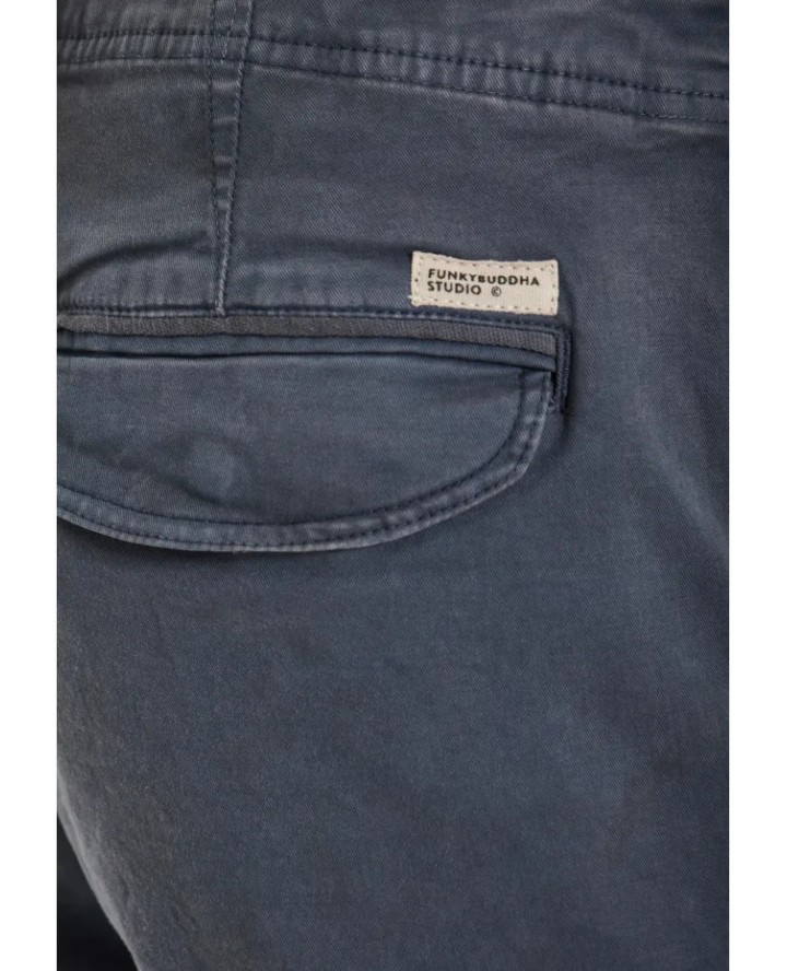 FUNKY BUDDHA Men's comfort cargo...