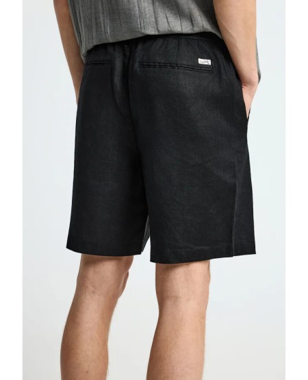 FUNKY BUDDHA Men's linen chino shorts FBM013-009-03