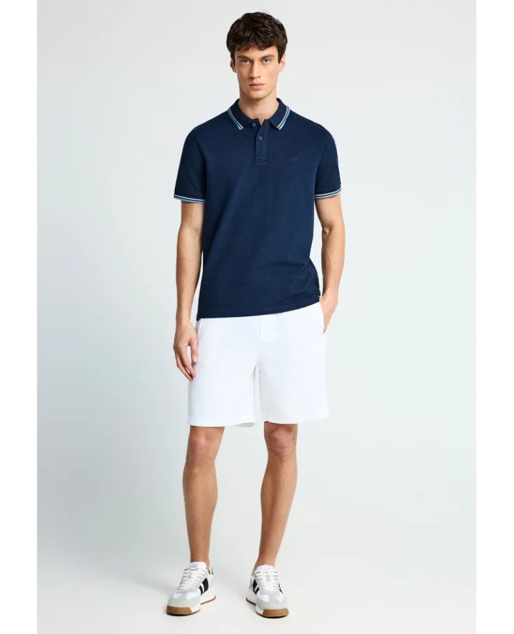 FUNKY BUDDHA Men's linen chino shorts...