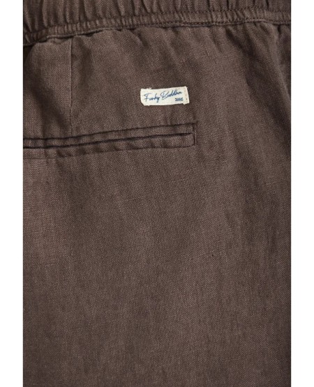 FUNKY BUDDHA Men's linen chino shorts FBM013-009-03
