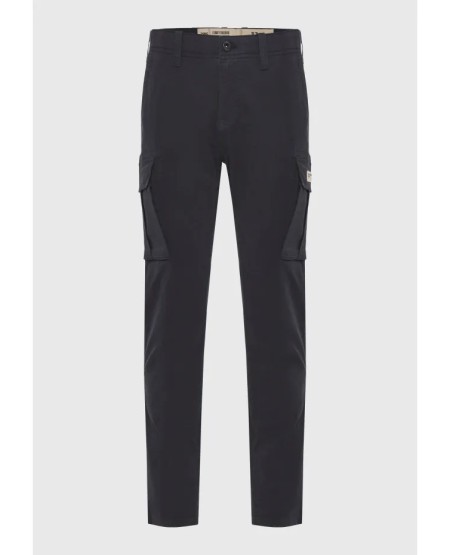 FUNKY BUDDHA Men's comfort cargo pants - The essentials FBM013-002-02 DUSTY BLUE
