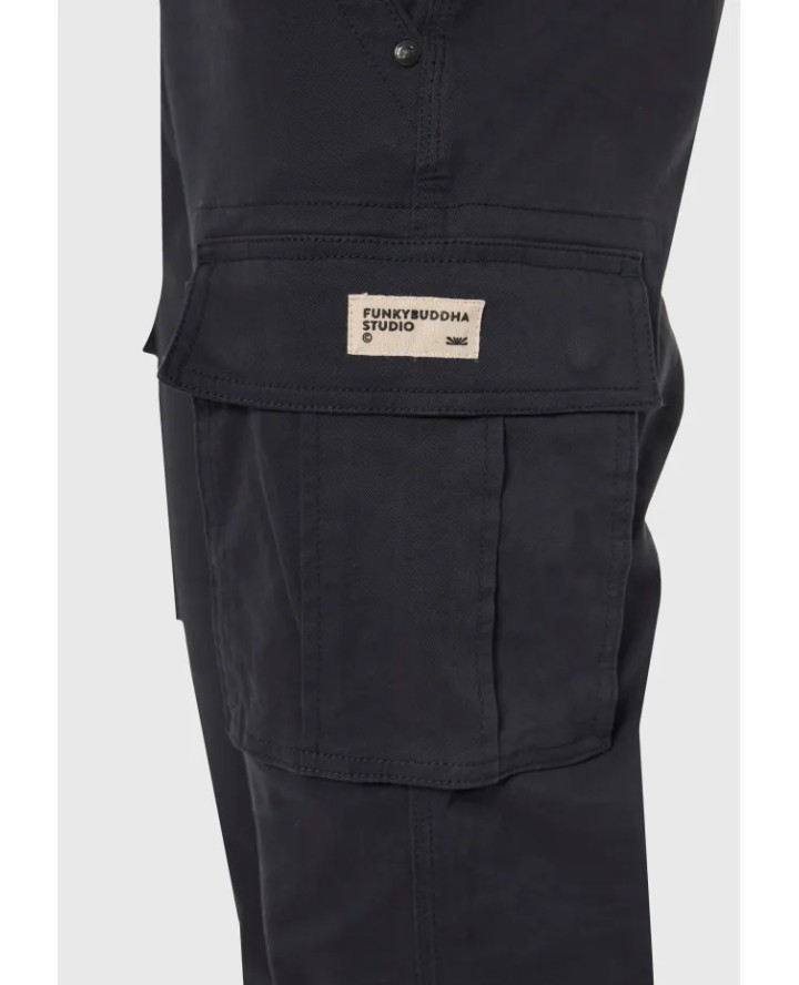 FUNKY BUDDHA Men's comfort cargo...
