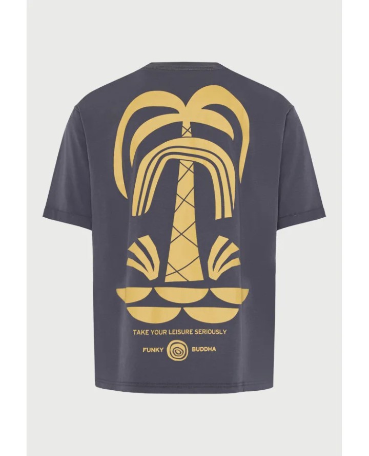 FUNKY BUDDHA  Ανδρικό relaxed t-shirt...