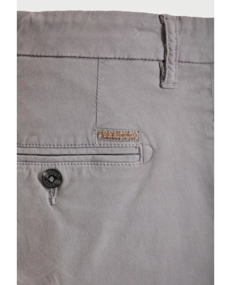 FUNKY BUDDHA Men's chino shorts - The essentials FBM013-001-03 GREY