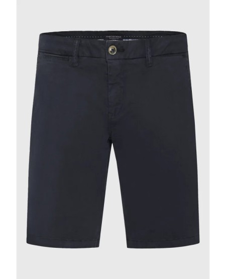 FUNKY BUDDHA Ανδρική βερμούδα chino - The essentials FBM013-001-03 NAVY
