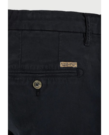 FUNKY BUDDHA Men's chino shorts - The essentials FBM013-001-03 NAVY