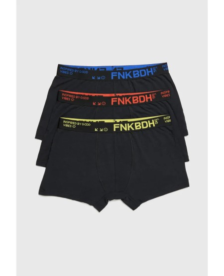 FUNKY BUDDHA Ανδρικα Εσώρουχα boxer (3-pack) FBM013-085-10