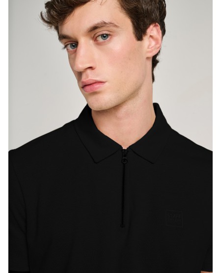 STAFF JEANS Mason Man Polo 64-403.055 BLACK