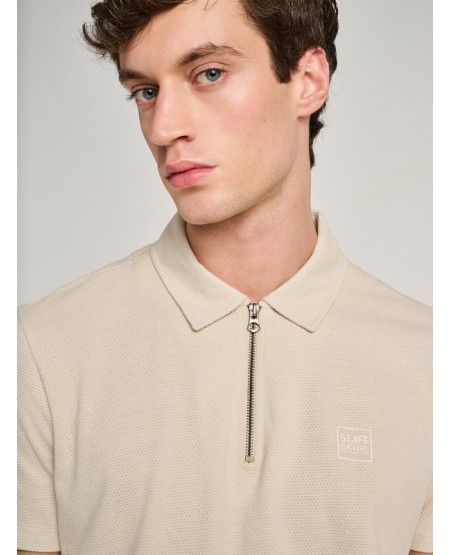 STAFF JEANS Mason Man Polo 64-403.055 STONE
