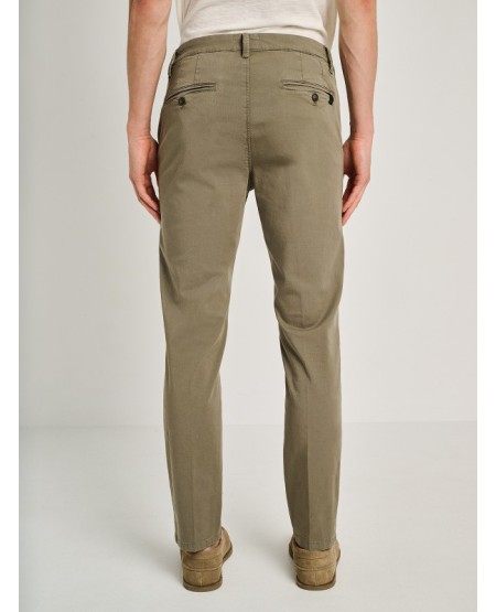 STAFF JEANS Culton Ανδρικό Παντελόνι Chino 5-898.080.9.055 SAGE GREEN