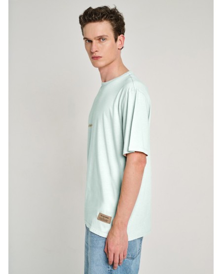 STAFF JEANS John Ανδρικό Μπλουζάκι Χαλαρή Εφαρμογή Κοντο Μανίκι 64-029.055 MINT
