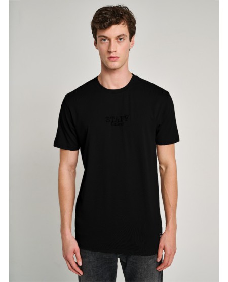 STAFF JEANS Ralph Man T-Shirt 64-036.055 BLACK