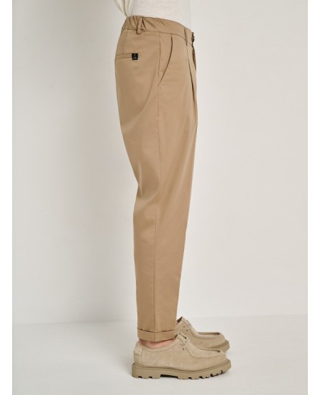 STAFF JEANS Davide Ανδρικό Υφασμάτινο Παντελόνι 60-114.055 TOBACCO