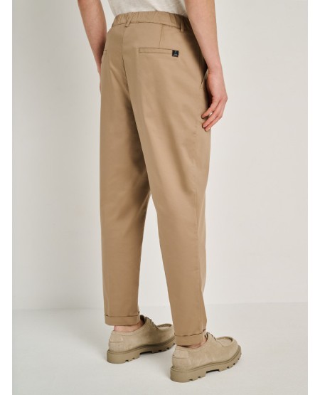 STAFF JEANS Davide Ανδρικό Υφασμάτινο Παντελόνι 60-114.055 TOBACCO