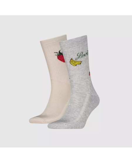 Levi's® Regular Cut Fruit Socks - 2 Pack 37157-1337