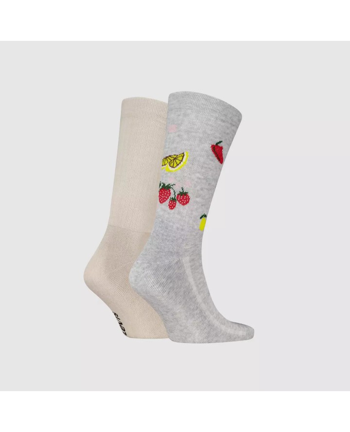 Levi's® Regular Cut Fruit Socks - 2...