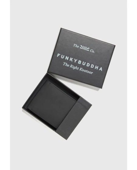FUNKY BUDDHA Men's wallet FBM013-331-10 BLACK