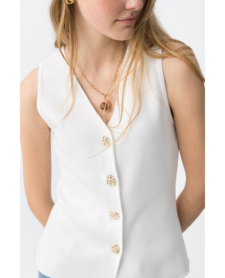 TIFFOSI WOMEN'S SLEEVELESS TOP FLEUR...
