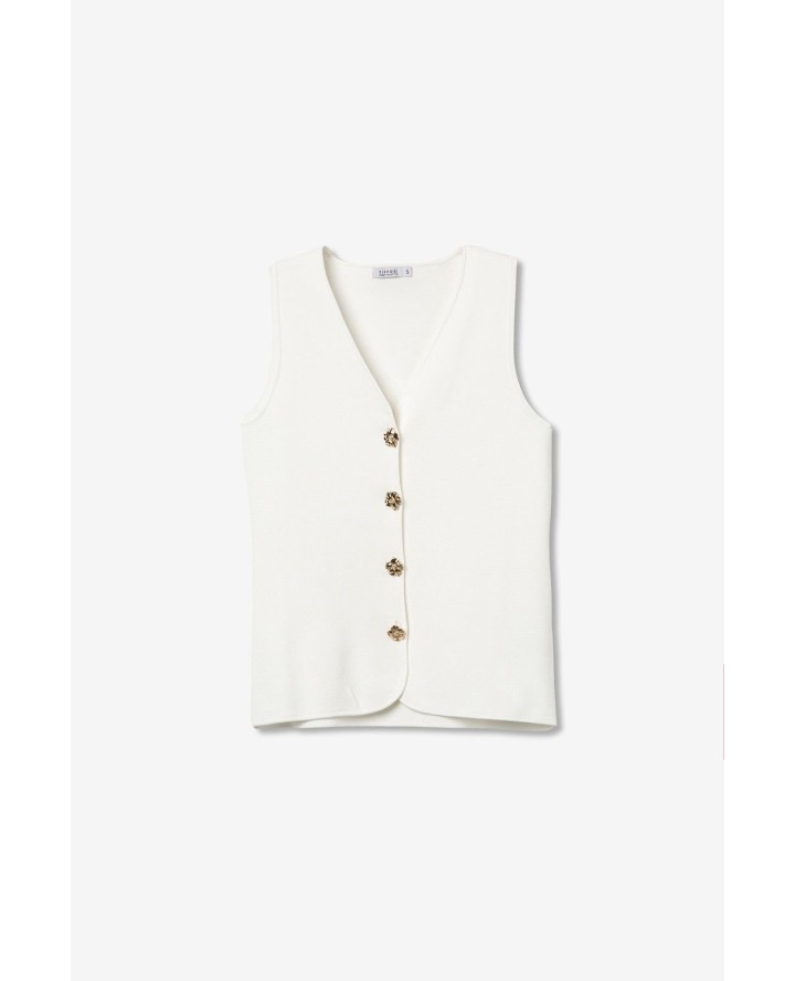 TIFFOSI WOMEN'S SLEEVELESS TOP FLEUR...