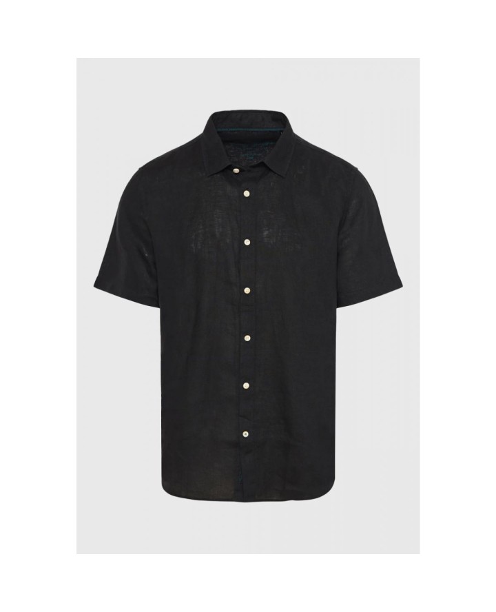 FUNKY BUDDHA Men's short-sleeve linen...