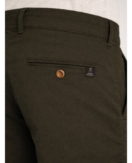STAFF JEANS Dylan Ανδρική Υφασμάτινη Βερμούδα 5-858.080.9.055 SAGE GREEN