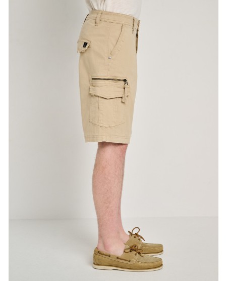 STAFF JEANS Boston Ανδρική βερμούδα Cargo 5-845.000.9.055 BRICH BEIGE