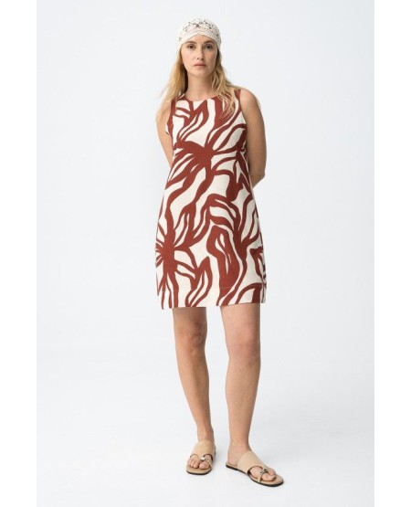 TIFFOSI REBECA WOMEN'S SLEEVELESS STRAIGHT-CUT DRESS REGULAR FIT 10065228_152